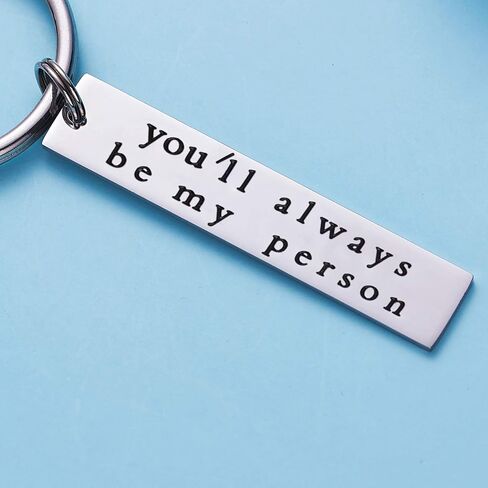 You're My Person You’ll Always Be My Person Keychain Best Friend in Saudi Arabia