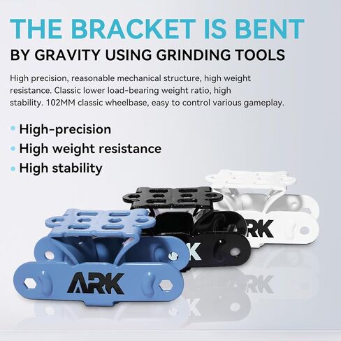 ARK Ride FREESKATES,Adopt Integrated Bracket, Maple Deck, high Elastic arc Wheel, Professional Split Skateboard Drift Board in Saudi Arabia