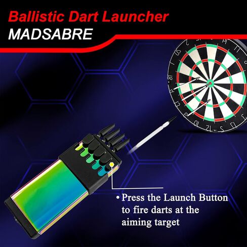 MADSABRE Ballistic Dart Launcher, Metal Darts Accurate Shooting for Hunting Camping Shooting Self-Defense and Survival in Saudi Arabia