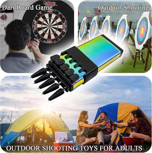 MADSABRE Ballistic Dart Launcher, Metal Darts Accurate Shooting for Hunting Camping Shooting Self-Defense and Survival in Saudi Arabia