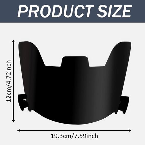 Football Visor, Tinted, Fits Youth and Adult Football Helmets,Univesal Fit, Scratch Resistant,UV Block in Saudi Arabia