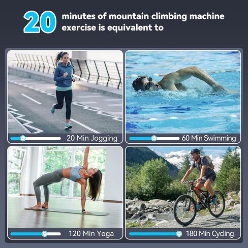 Stair Stepper for Home Gym Exercise,Stair Master Foldable,New Version Vertical Climber Machine for Full-Body Workout,Stair Climber with 300LBS Loading Capacity in Saudi Arabia