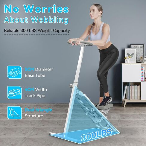 Stair Stepper for Home Gym Exercise,Stair Master Foldable,New Version Vertical Climber Machine for Full-Body Workout,Stair Climber with 300LBS Loading Capacity in Saudi Arabia