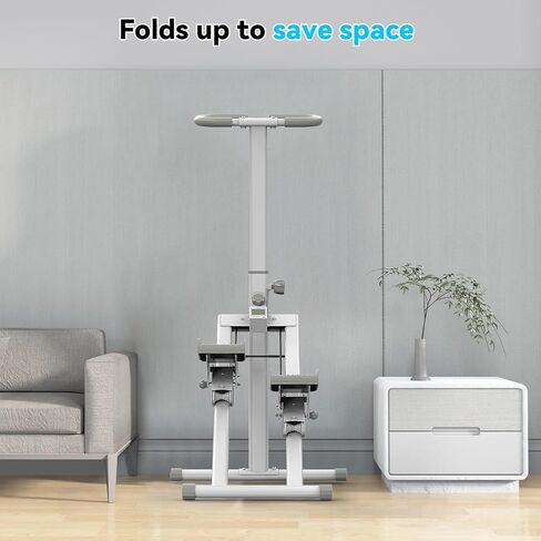 Stair Stepper for Home Gym Exercise,Stair Master Foldable,New Version Vertical Climber Machine for Full-Body Workout,Stair Climber with 300LBS Loading Capacity in Saudi Arabia