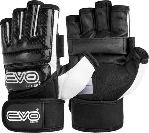 MMA Gloves Men Women Muay Thai Gel Kickboxing Grappling Sparring Training Cage Fighting Mitts Punching Bag Martial Arts Taekwondo Karate Boxing Gloves in Saudi Arabia