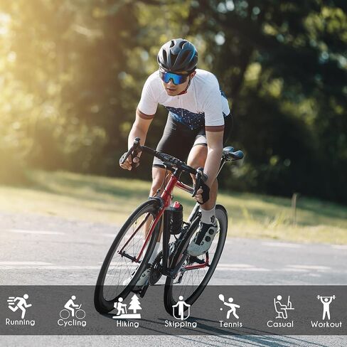 BRISIRA Coolmax Bamboo Compression Running Socks 3 Pack Quarter Cushioned Athletic Moisture Wicking Anti Blister&Sweat&Odor in Kuwait