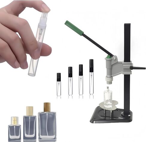 Manual Bench Bottle Capper Machine,Manual Detachable Crimping Tool Collar Press Capping Machine,13-15mm Perfume Spray Glass Bottle Capper Crimper in Saudi Arabia