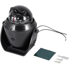 Keenso Boat , High LED Light Pivoting Navigation Electronic Boat Dash Mount for Marine Boat Ship Car