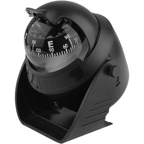 Vehicle Dashboard Compass Auto Dash Mount Navigation Automobile Direction Indicator Car Interior Navigation Tool Dashboard Mounted Compass