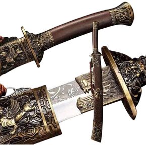 Katana Sword,Japanese Samurai Sword,1095 High Carbon Steel Katana,Handmade,Chinese Sword Folded Steel