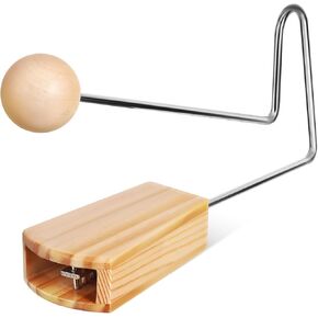 Vibraslap Musical Instrument Percussion Vibraslap for Music Enlightenment Portable Handheld Latin Sound Plaything Musical Percussion Instrument for Adults