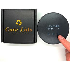 Smart Controller Brain - Exchanges Fresh Air Automatically & Compatible with Gamma Lids, Metal Vault containers, Yellow Top Bins for Harvesting, Curing, Hydroponics, Herb Guard, Mushrooms