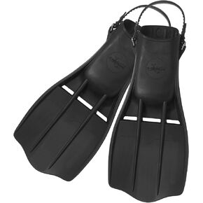 Marine Military Rubber Diving Fins - Adjustable Heel Straps - Scuba Fins, Snorkel Fins, Scuba and Snorkeling Gear for Adults