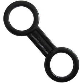 Scuba Choice Scuba Diving Snorkeling Silicone Snorkel Keeper, Black