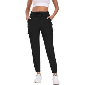 Joggers for Women Hiking Pants Lightweight Quick Dry Water Resistant Cargo Pants Athletic Travel Casual QYY24012
