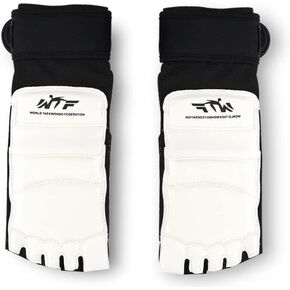 Taekwondo Gloves & Foot Protector Men Women Kids Half Finger Muay Thai Taekwondo Wrist Wraps Support Gloves & Feet Protector
