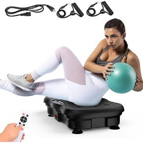 Vibration Plate Exercise Machine for Lymphatic Drainage Weight Loss, Whole Body Workout Vibration Fitness Platform ,Home Training Equipment ,Sport Gym for Weight Loss Fat Burner for Women Men