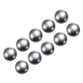 METALLIXITY Precision Balls G100 11mm 10pcs, 304 Stainless Steel Bearing Balls Beads - for Industry Kit, Machinery, Automotive, and DIY
