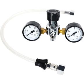 BLUE FLAG Nitrous Oxide Pressure Regulator Pressure Reduction Valve, for 580G, 615G, 1.5L, 2.2L, 3.3L Cream Charger Cylinder