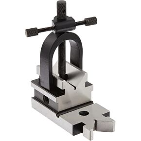 A.D International Hardened Steel Multi-Use Vee Block & Clamp Set, Precision Ground