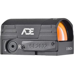 Ade Advanced Optics ARES RD3-028 PRO Motion Activated 3.5MOA Red Dot Mini Reflex البصر مع درع الطقس للمسدس