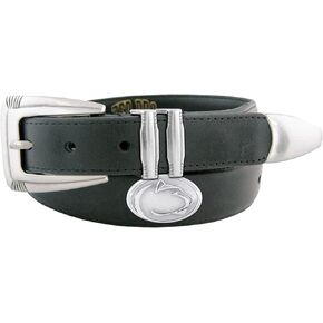 NCAA Penn State Nittany Lions Zep-Pro Leather Concho Tapered Tip Belt