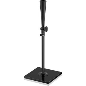 ctc connexions Batting Tees for Baseball/Softball, Portable Hitting Tee with 2 PCS Flexible Rubber Tops - Height Adjustment from 25-36 inches, Heave Duty Base Baseball Tee for Kids/Youths/Adults