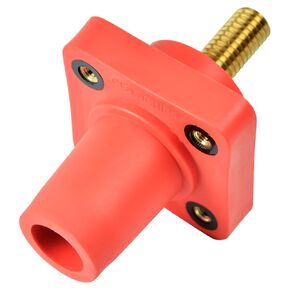 Marinco Power Products CLS40FRSB-G CLS 16 Series Panel Mount (400A/ 600V) 1.125" Threaded Stud; Female - Orange (G)