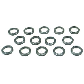 1/2x28 Outer Tube Crush Washers -. 223 Iron 556 Thread Flash Brake Washers（Pack of 14）