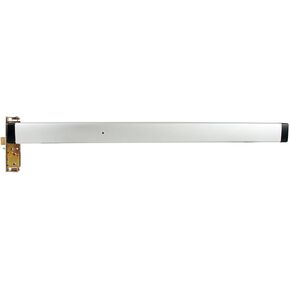 Adams Rite 8400 Series Clear Anodized Finish Right Hand Door Mortise Exit Device, 1-1/8" Backset, 36" Door Size (Pack of 1)