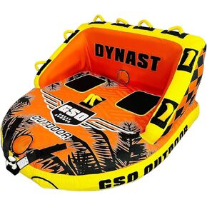 GSO Big Water Sport Towable Tube for Boating, Pull Behind Flying Tube for Boat Inflatable, with Dual Tow Points, Towable Water Pad, Enhanced Durability for Boating Tubes in Saudi Arabia