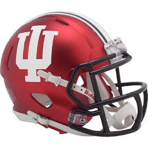 Riddell NCAA Indiana Hoosiers Helmet Mini SpeedHelmet Replica Mini Speed Style, Team Colors, One Size