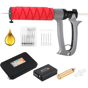 Cartridge Filling Gun with Portable Bag, Cartridge Filler, 2 Types of Needles & 1 Additional Tube(110V)