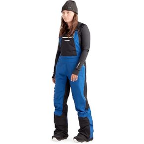 Dakine Womens Stoker Gore-Tex 3-Layer Ski/Snowboard Bibs, Ultramarine Blue, Small