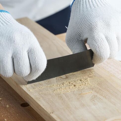 Cabinet Scraper Burnisher with 4 Piece Multi-Shaped Scraper Set 2 Rectangle 1 Curved (Convex and Concave) and 1 Gooseneck Scraper in Kuwait