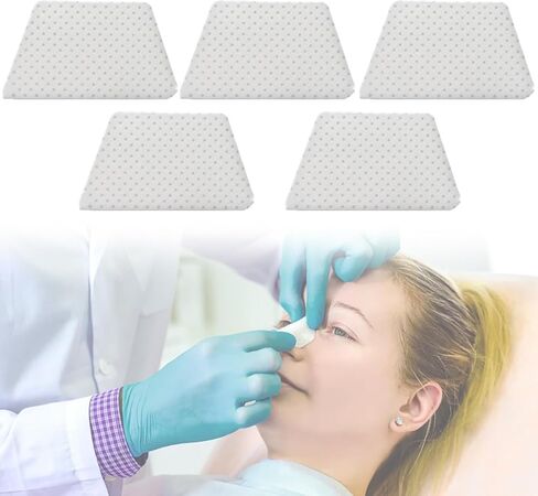 Thermoplastic Nasal Splints - Rhinoplasty Septoplasty Surgery Nose External Support Protector for Orthopedic Immobilization, Nose Brace Fracture,5 PCS (L) in Saudi Arabia