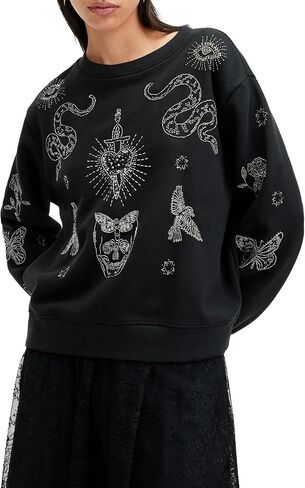 AllSaints Women's Pippa Hex Sweat in Saudi Arabia