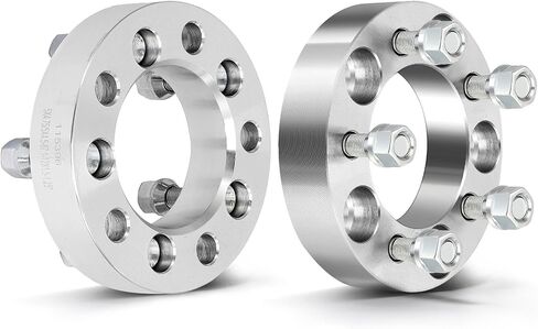 ECCPP 4X 5 العروة 5x4.75 إلى 5x4.5 محولات العجلات 1.25 بوصة 5x120.65 مم إلى 5x114.3 مم 12x1.5 مناسبة لكامارو لكورفيت S10 بليزر لـ S10 لسونوما (خلفي، 2WD) (غير مناسبة لحواف المخزون) in Saudi Arabia