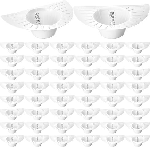 TrelaCo 25 Pcs Urine Collection Hat for Toilet Stool Sample Collection Kit Toilet Hats to Catch Urine Pee Catcher Urine Collector for Women and The Elderly, 30oz/900cc in Kuwait