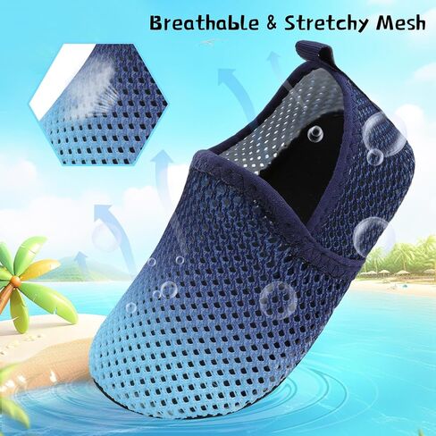 Centipede Demon Toddler Water Shoes for Girls Boys Kids Baby Beach Swim Aqua Shoes Breathable Quick Dry for Pool Outdoor Sports Barefoot Sock Shoes Rubber Soles Slippers in Saudi Arabia