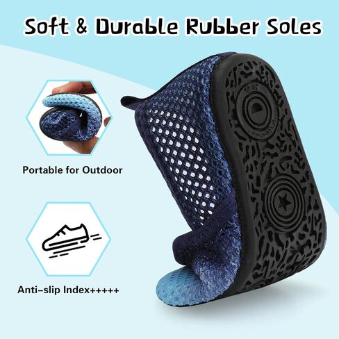 Centipede Demon Toddler Water Shoes for Girls Boys Kids Baby Beach Swim Aqua Shoes Breathable Quick Dry for Pool Outdoor Sports Barefoot Sock Shoes Rubber Soles Slippers in Saudi Arabia