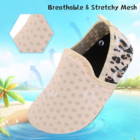 Centipede Demon Toddler Water Shoes for Girls Boys Kids Baby Beach Swim Aqua Shoes Breathable Quick Dry for Pool Outdoor Sports Barefoot Sock Shoes Rubber Soles Slippers in Saudi Arabia