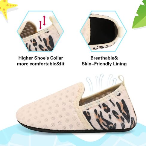 Centipede Demon Toddler Water Shoes for Girls Boys Kids Baby Beach Swim Aqua Shoes Breathable Quick Dry for Pool Outdoor Sports Barefoot Sock Shoes Rubber Soles Slippers in Saudi Arabia