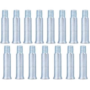 VGEBY 15pcs Inline Skate Axle, Wheel Screw Bolt Fittings Inline Skating Replacement (35mm) Axle Bolts