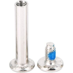 10 Pcs Skate Replacement Screws, Fittings Inline Skates Wheel Axles Hardware Screw for Wheels Shaft Replacement, Skating Kit Repairing Changing(Inseam 31mm)