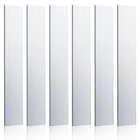 12 Pcs Pure Zinc Anode Sheet(99.995% Pure),0.04''x1''x6'' Zinc Electrode Strip for Zinc Plating,Zinc Electroplating and Scientific Class Experiments (12Pcs /0.04 "x 1" x 6 ")