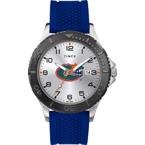 Timex Tribute Men's Collegiate Gamer 42mm Watch – Florida Gators with Royal Blue Silicone Strap