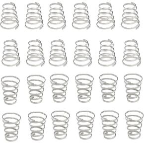 Bicycle Spring Conical Spring Tower Spring Quick Release Skewer Bike Skewer Bike Quick Release Axle 24PCS