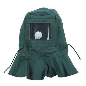 Sandblasting Hood Sandblaster Cover for Dust PC Screen Lightweight Breathable Adjustable Cord Shawl