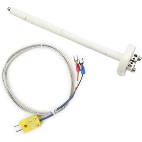 K-Type Thermocouple Block Ceramic Kiln Insulator Kiln Probe The Highest Temperature can be Measured 2372 °F(1300 Degrees Celsius) The Lowest Temperature can be Measured Minus 58F